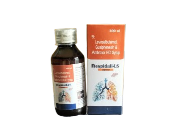 Respidail-LS -Levosalbutamol, Guaiphenesin & Ambroxol HCI Syrup